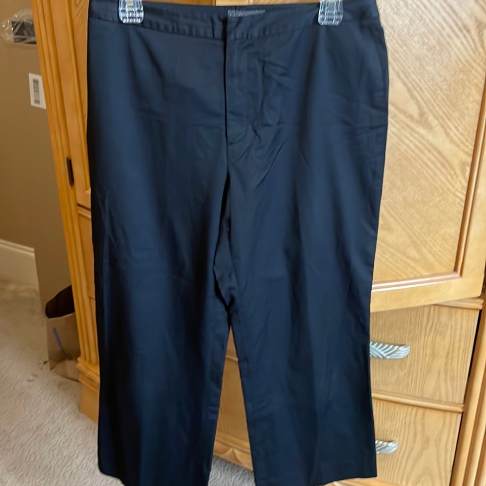 Banana republic black stretch pants size 8